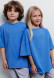 Children's khaki oversize T-shirt